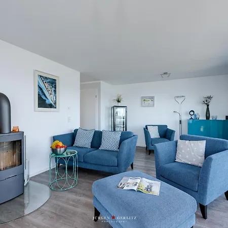 Ostseewind: Wasserblick, Finnische Sauna, Whirlwanne, Kamin, 2 Parkplaetze *